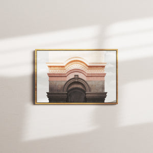 arching elegance — oak frame