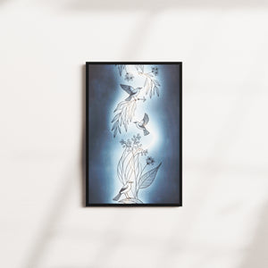 aurora perch — black frame