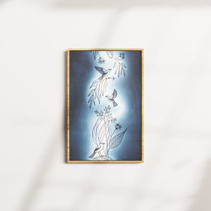 aurora perch — oak frame