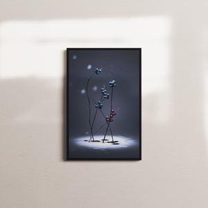 azure vesper — black frame