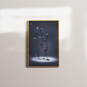 azure vesper — oak frame