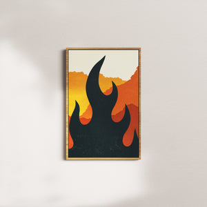blazing apex — oak frame