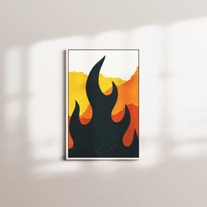blazing apex — white frame