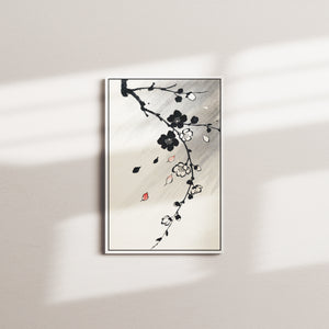 blossom retreat — white frame
