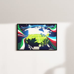 cedar canopy — black frame