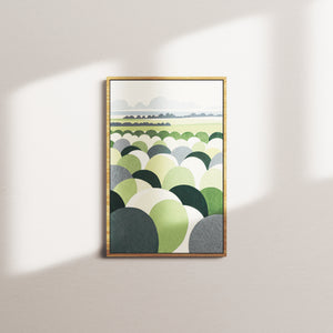 cedar horizon — oak frame