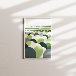 cedar horizon — white frame