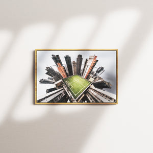 cedar hour — oak frame