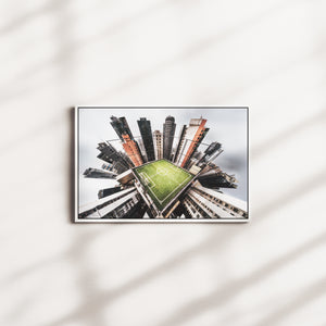 cedar hour — white frame