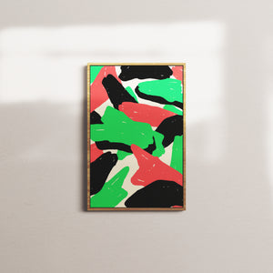 cedar motion — oak frame