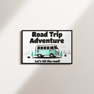 cedar path — black frame