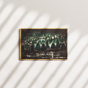cedar pine — oak frame