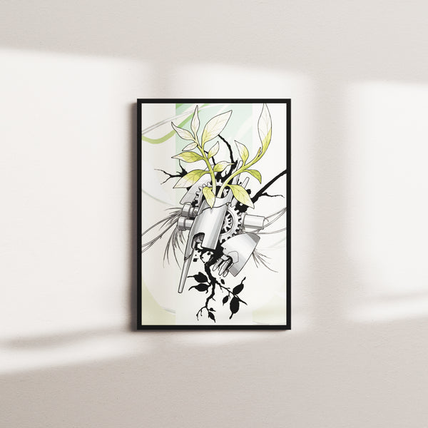 cedar tone — black frame