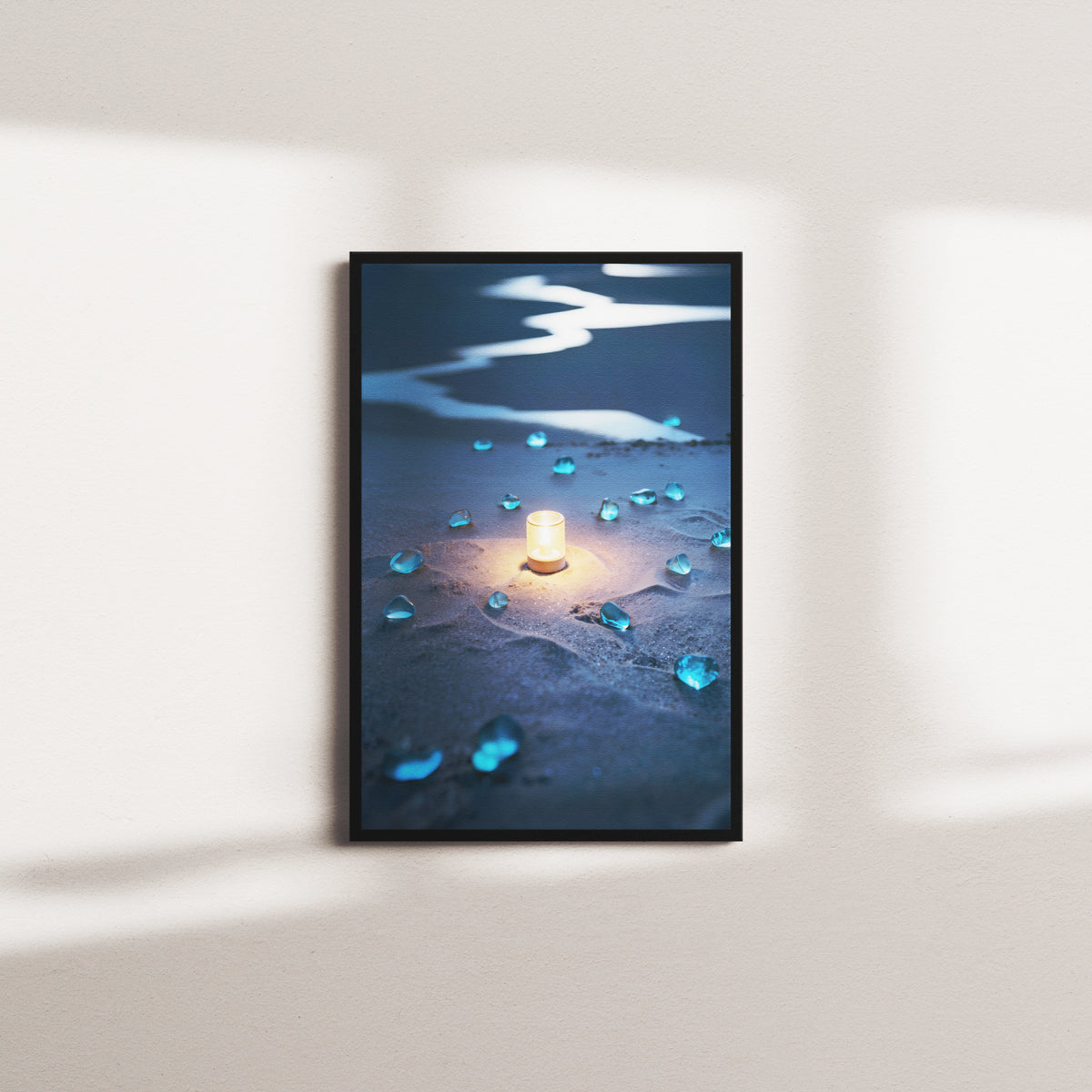 cerulean emblem — black frame