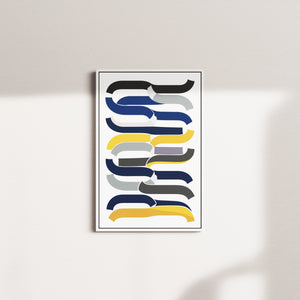 cerulean tone — white frame