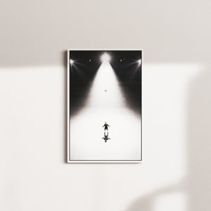 chalk afterglow — white frame