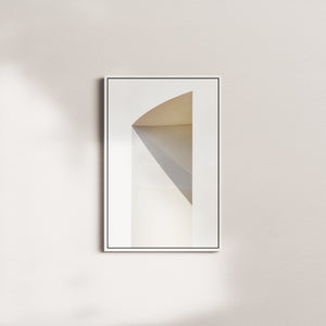 chalk crossing — white frame