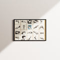 chalk current — black frame