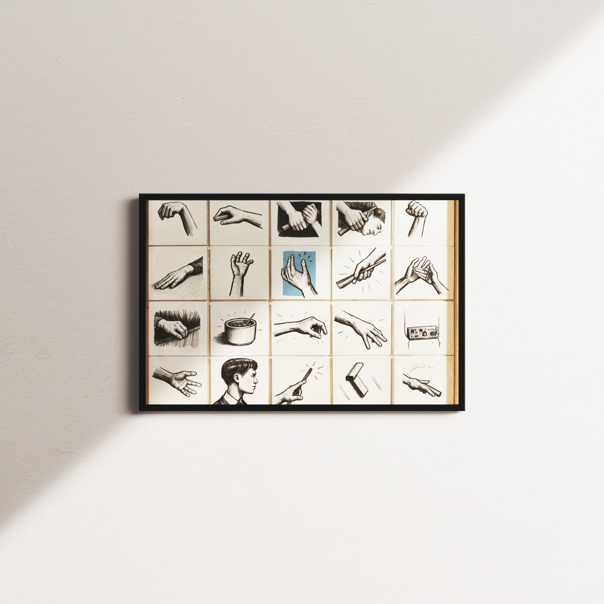 chalk current — black frame