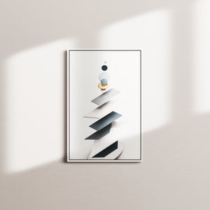 chalk fracture — white frame