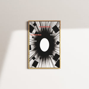chalk motion — oak frame