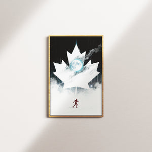 chalk offering — oak frame