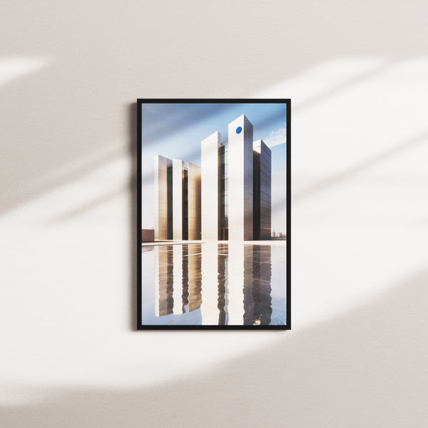 chalk reverie — black frame
