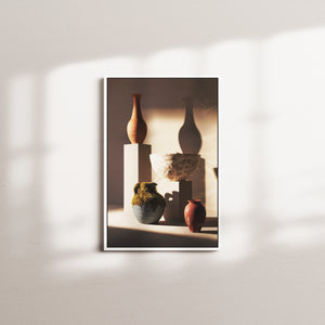 chestnut afterglow — white frame