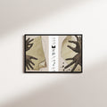 chestnut shift — black frame