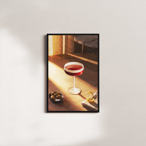 cinder afterglow — black frame