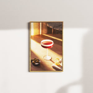 cinder afterglow — oak frame