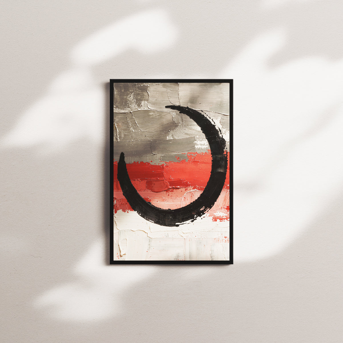cinder fracture — black frame