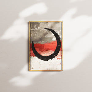 cinder fracture — oak frame