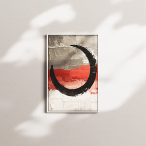 cinder fracture — white frame