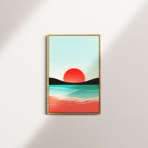 cinder harbor — oak frame