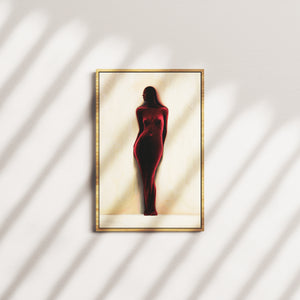 cinder offering — oak frame