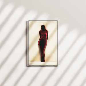 cinder offering — white frame
