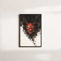 cinder shadow — black frame