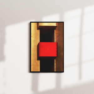 cinder stillness — black frame