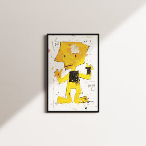 citrine balance — black frame