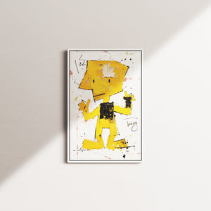 citrine balance — white frame