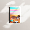 citrine dune — black frame