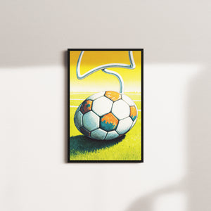 citrine sweep — black frame