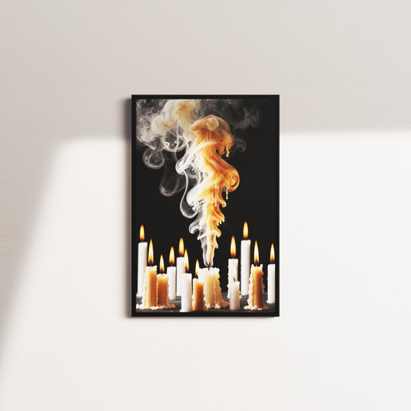 citrine veil — black frame