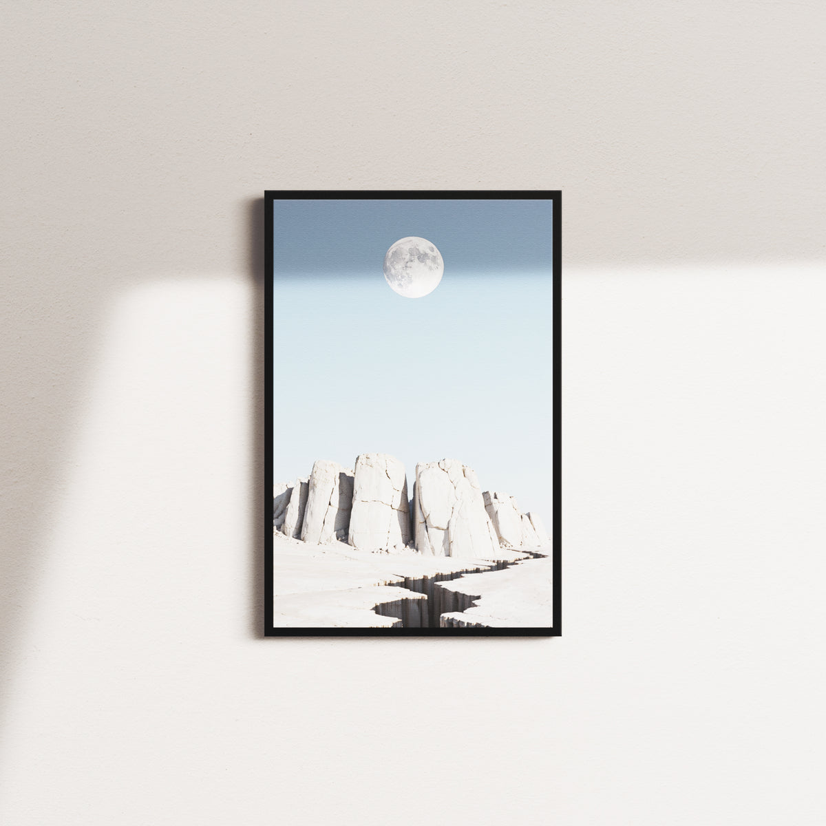 cloud horizon — black frame