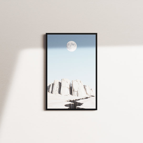 cloud horizon — black frame