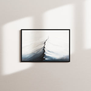cloud hour — black frame