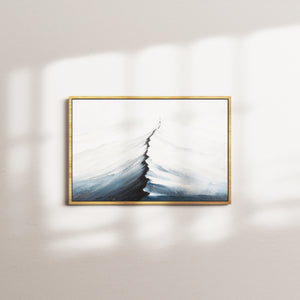 cloud hour — oak frame