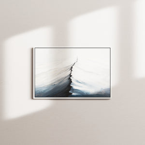 cloud hour — white frame