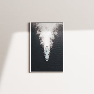 cloud vesper — white frame